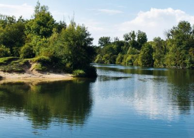 Bord de Seine près du Ravin Bleu - cadre naturel des sessions résidentielles
